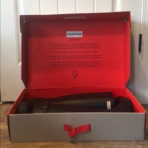 Hunter Boots Tall Matte Black